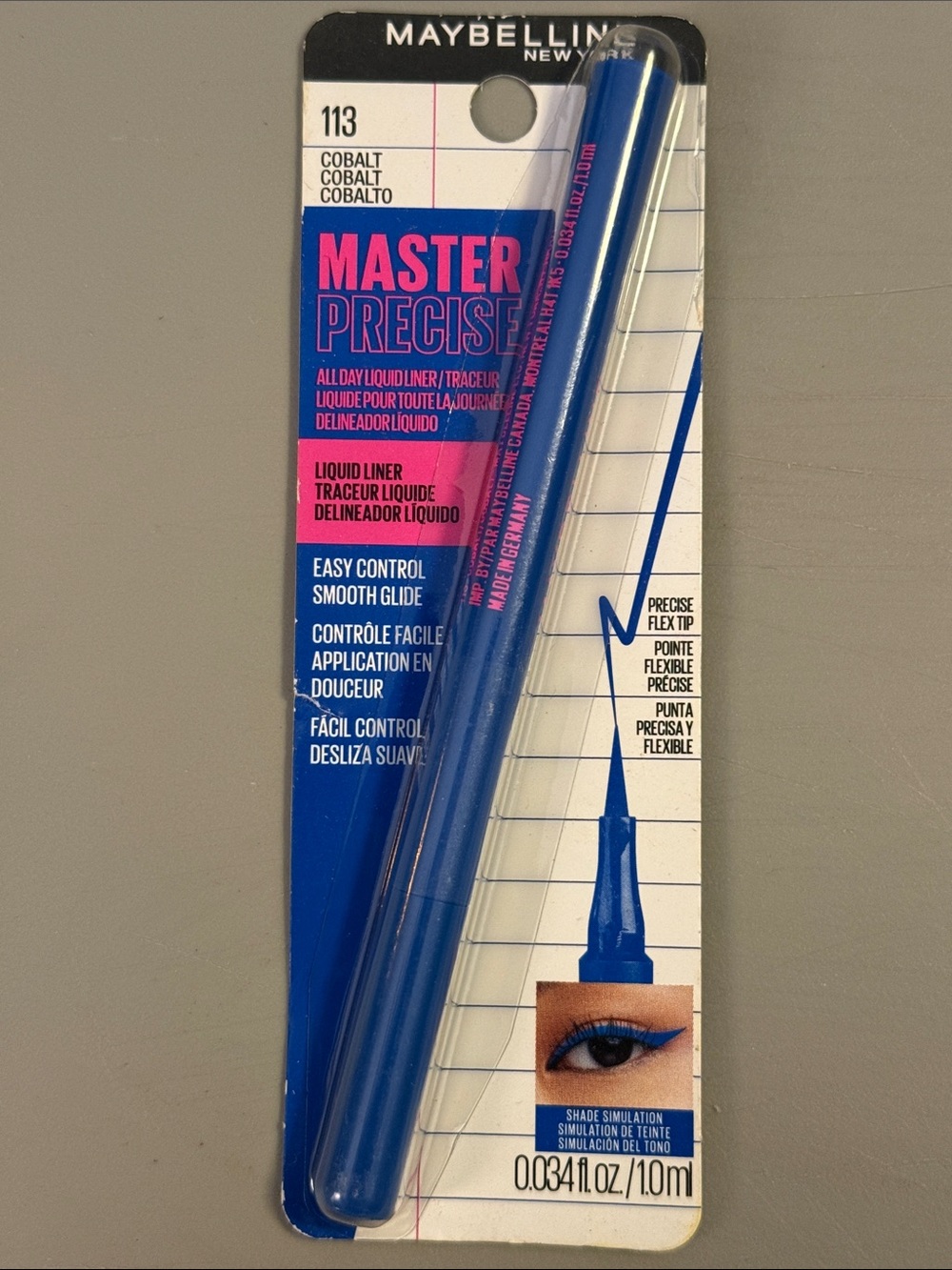 Maybelline Master Precise Liquid Eyeliner in Cobalt Blue
